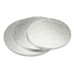 Cake drum 20cm zilver